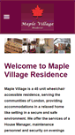 Mobile Screenshot of maplevillage.com